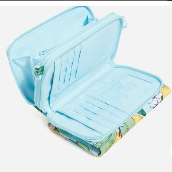 Vera Bradley Lighten Up Lemon Grove RFID 3 in 1 Crossbody - Picture 2 of 6